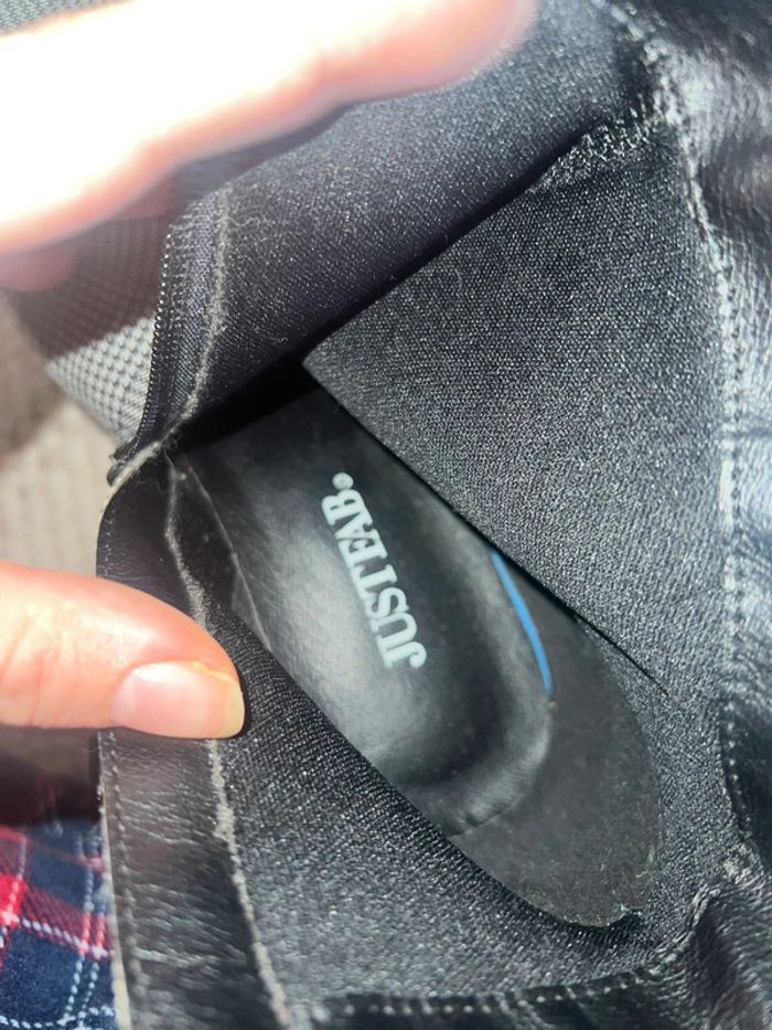 Botte mi haute à talon justfab taille 39 - photo numéro 7