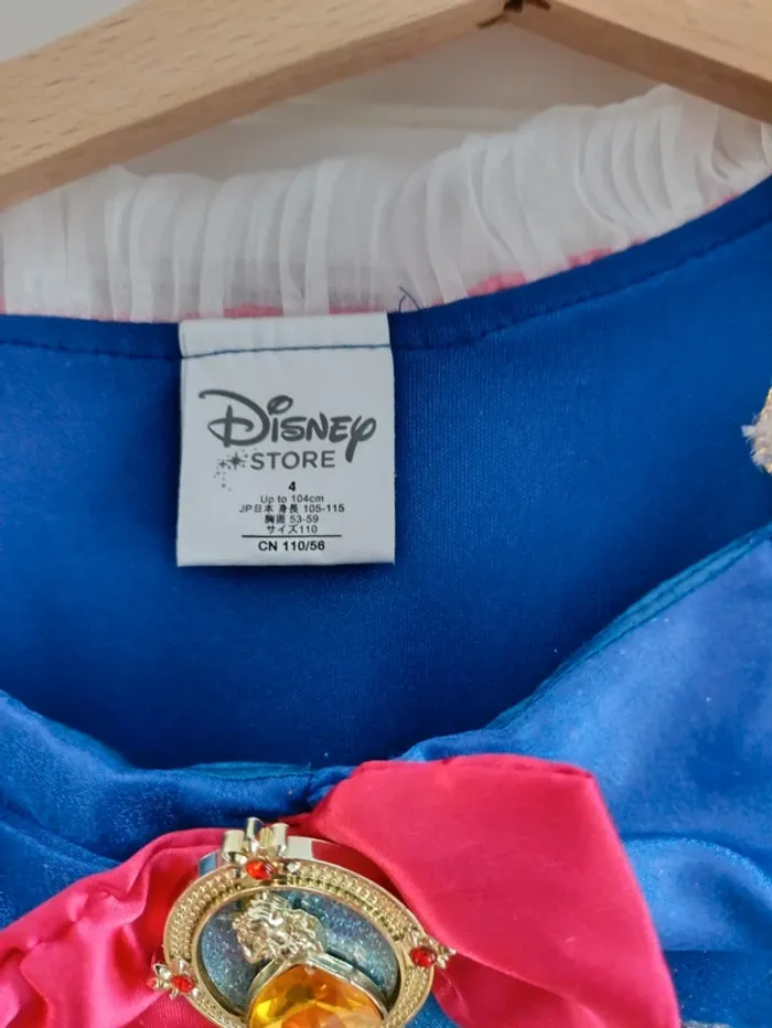Robe de princesse blanche neige 4 ans - photo numéro 3