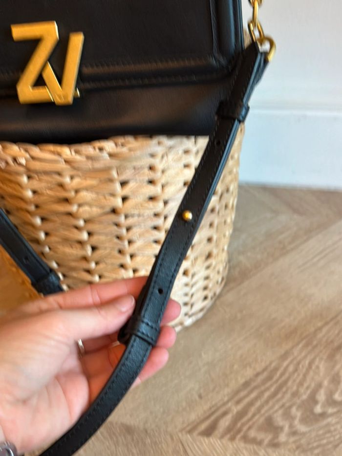 Sac à rabat cuir noir Zadig & Voltaire ZV Initiale - photo numéro 12