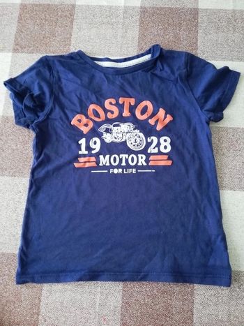 Tee shirt marine 3 ans Tex