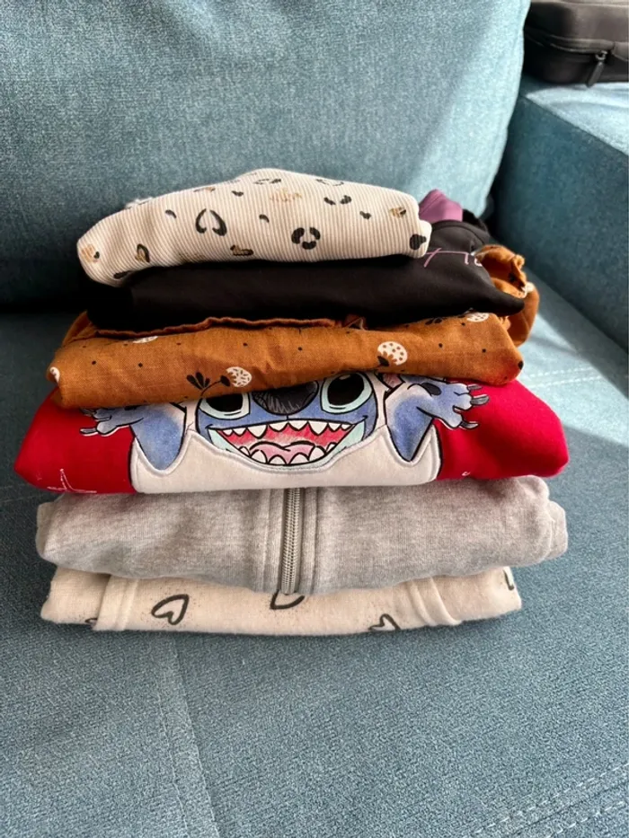Lot vêtements fille hiver 10 ans