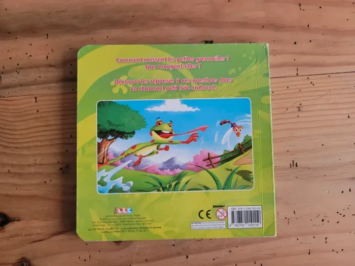 Livre cartonné documentaire Les Grenouilles - photo numéro 3