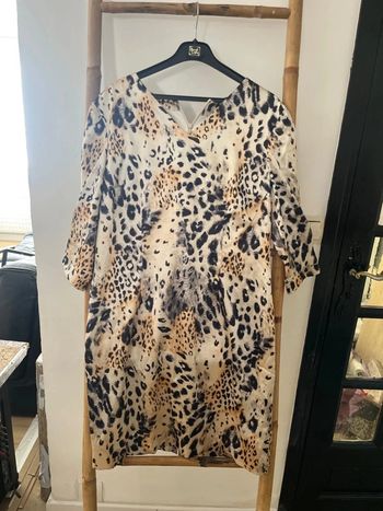 Robe imprimée léopard
