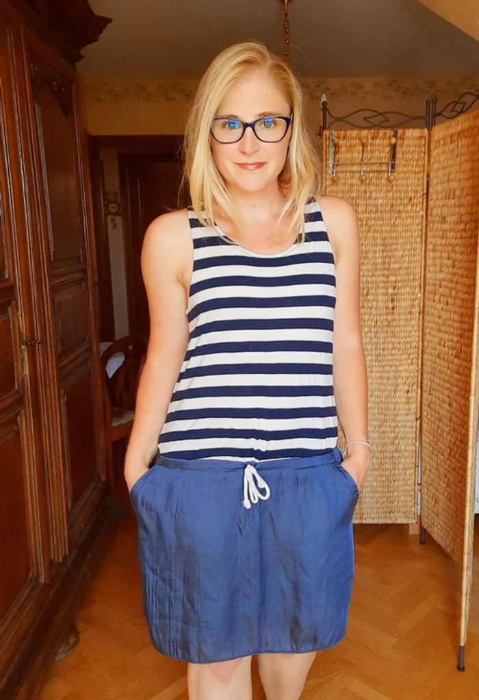 Robe marinier Camaïeu M