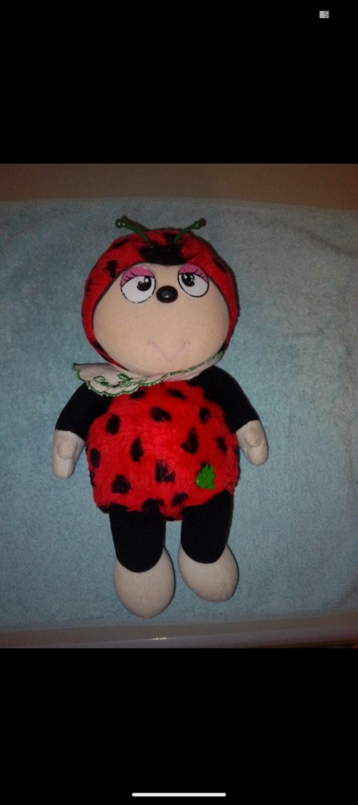 Peluche coccinelle