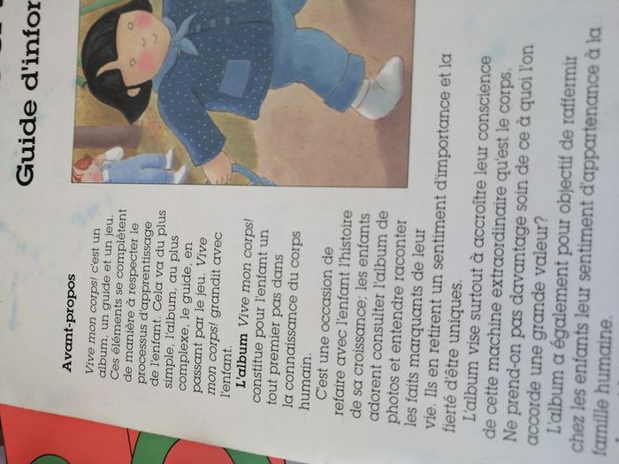 livre et jeu pedagogique '' vive mon corps des 5 ans '' - photo numéro 4