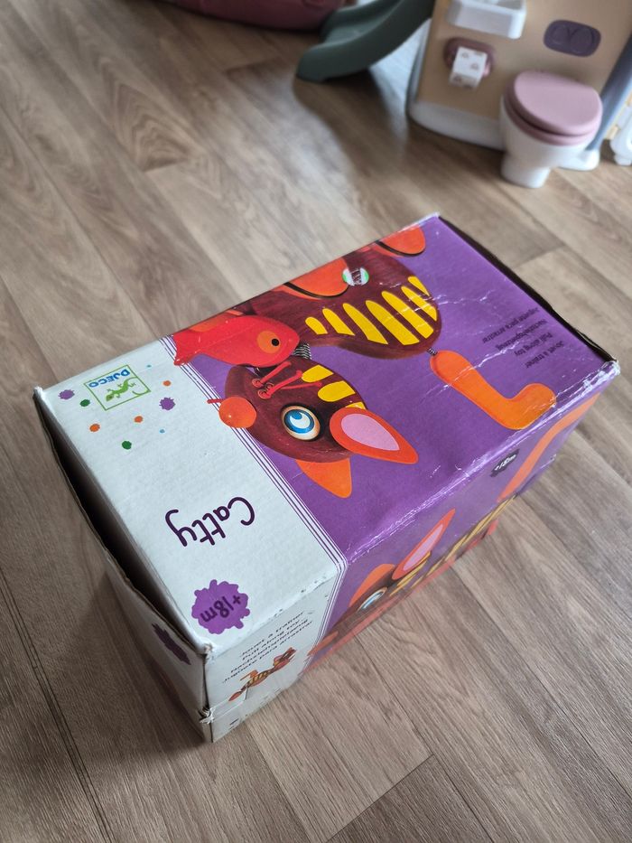 Jouet chat à tirer Djeco - photo numéro 4