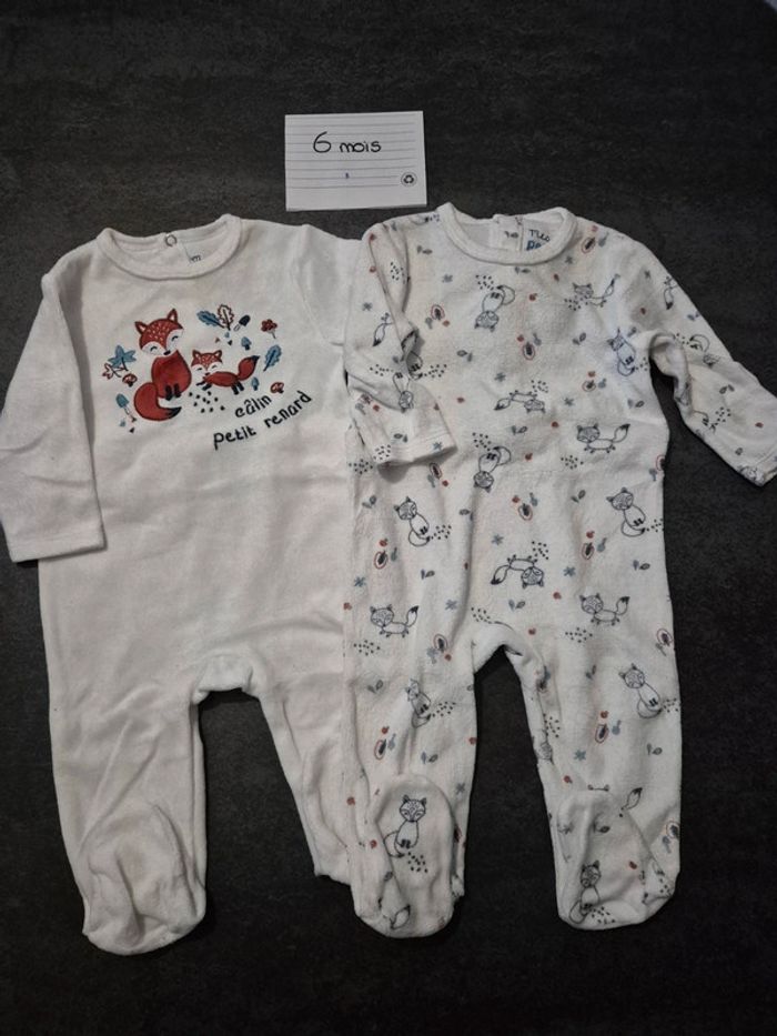 Lot 2 pyjamas polaire