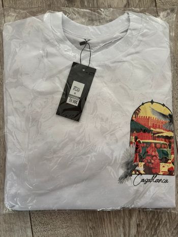 Pull blanc Casablanca