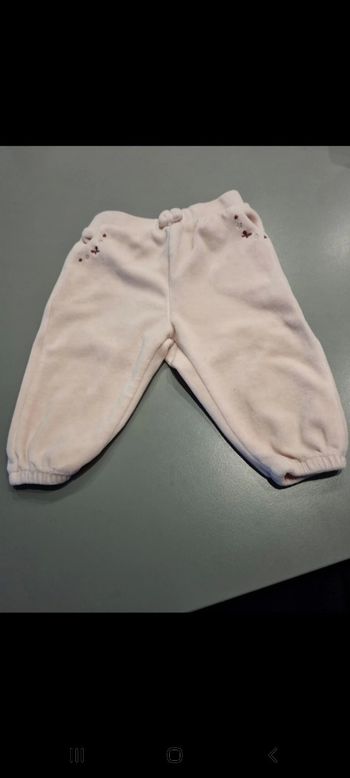 Pantalon rose sergent major