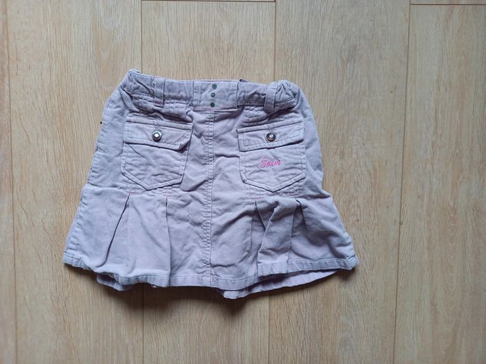 Jupe velours rose - photo numéro 2