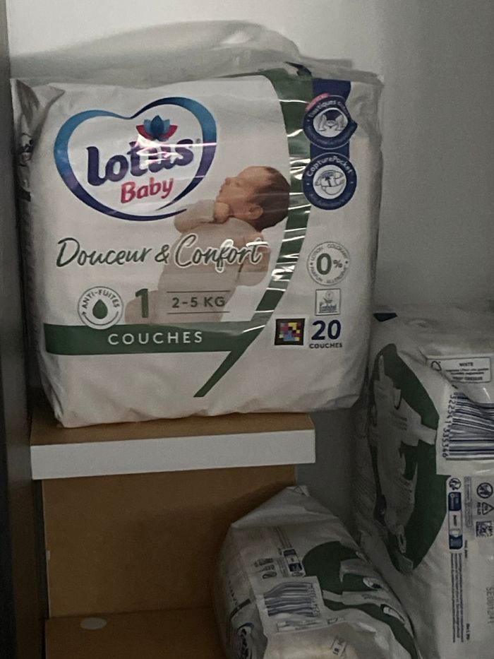 Couche lotus taille 1