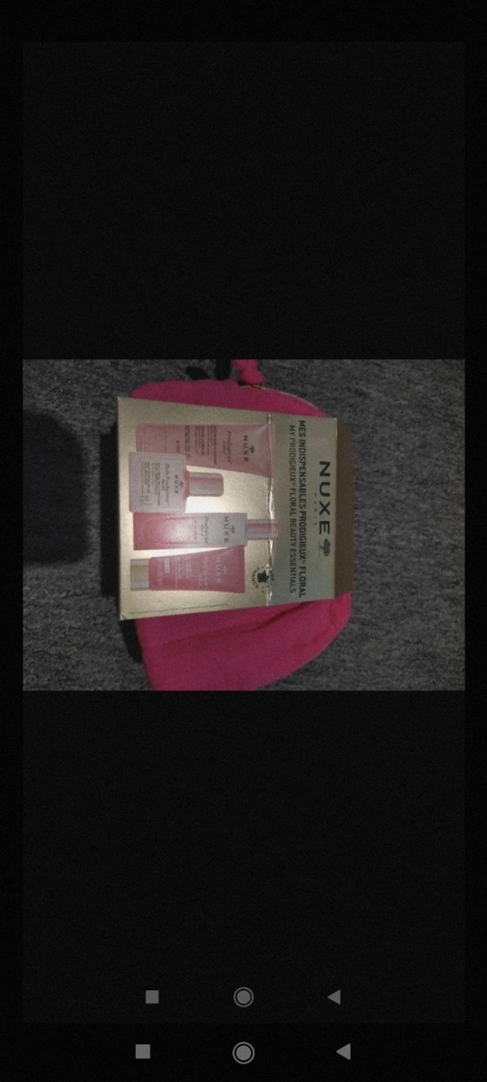 Nuxe trousse boost
