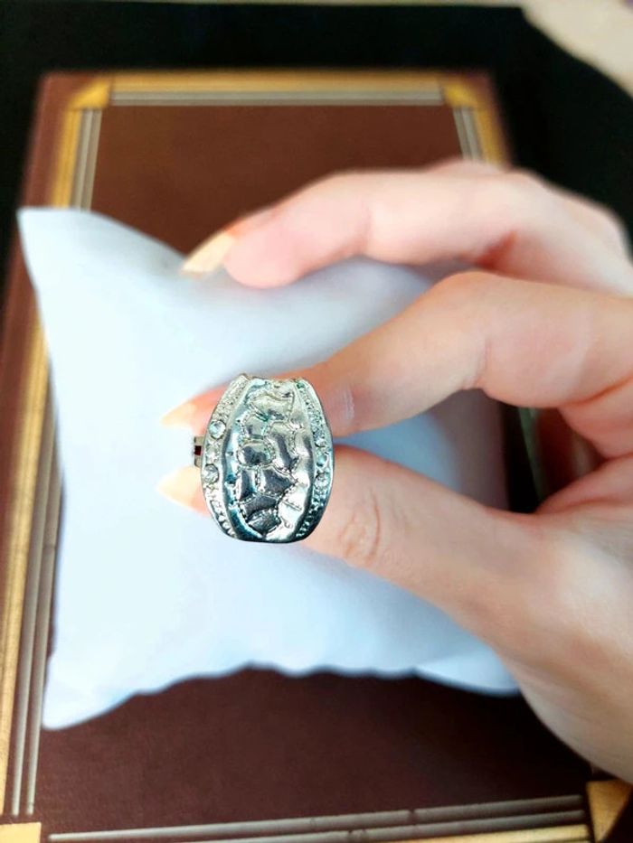 Magnifique bague ajustable vintage 00's - photo numéro 5