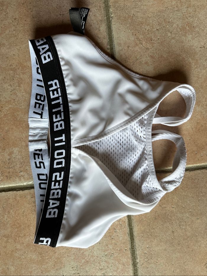Brassière sport blanc Undiz Taille M