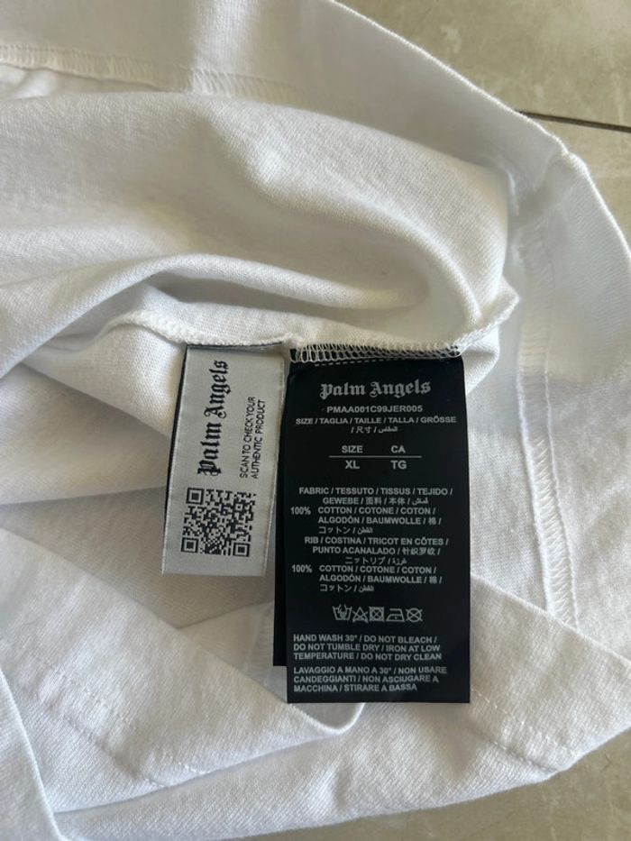 T Shirt Palm Angels Spray Tag - photo numéro 6