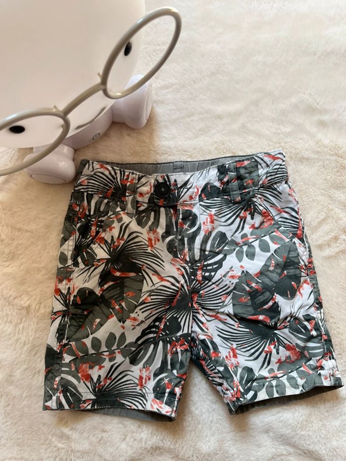 Short réversible kaki Ikks - taille 2 ans