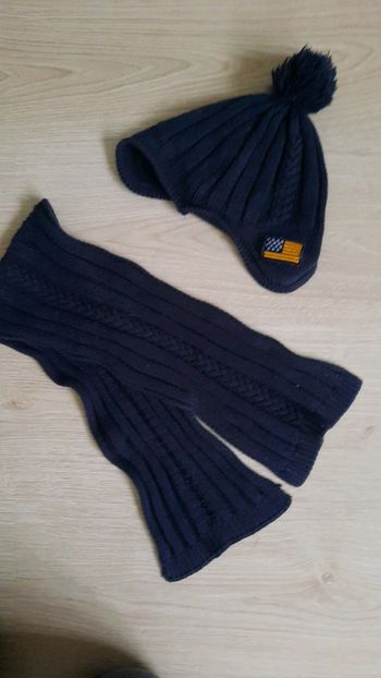 Ensemble écharpe bonnet
