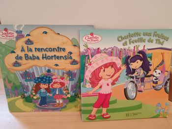 Lot de 2 livres Charlotte aux fraises 