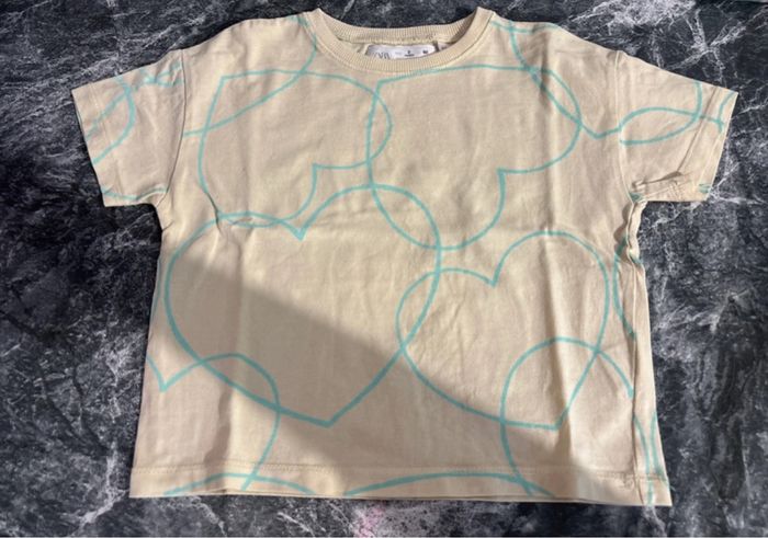 T-shirt cœurs