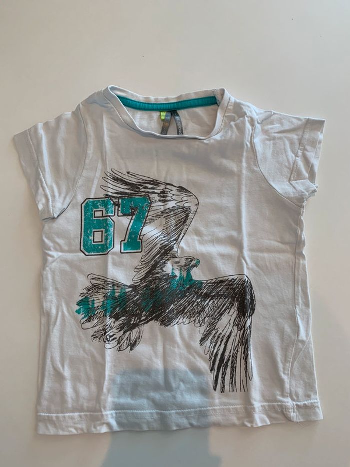 T-shirt blanc orchestra bébé garçon 2 ans