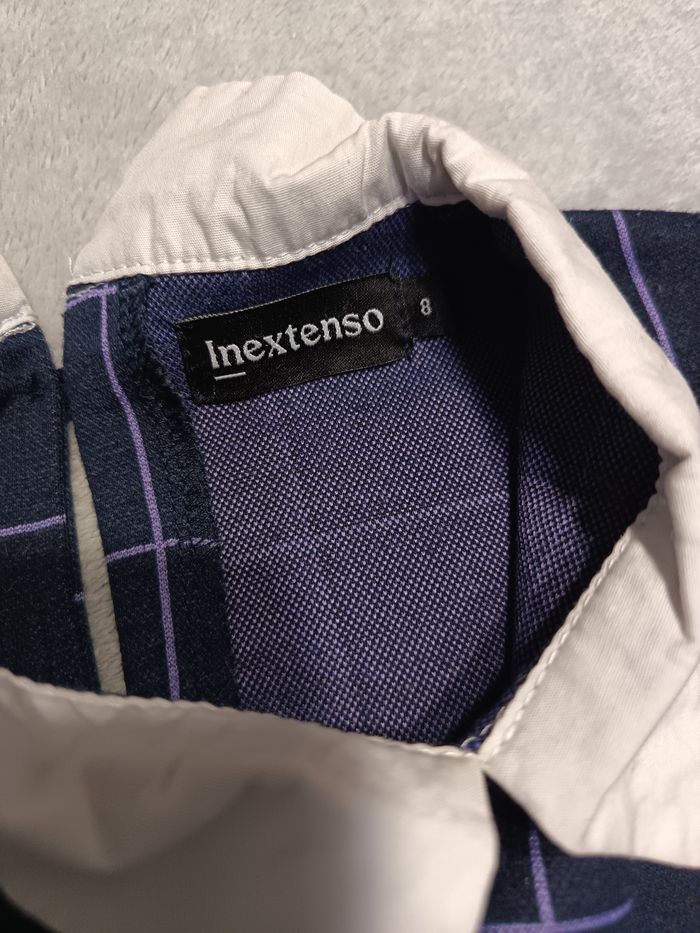 Robe bleue de In Extenso 8 ans réf 860 P21 - photo numéro 4