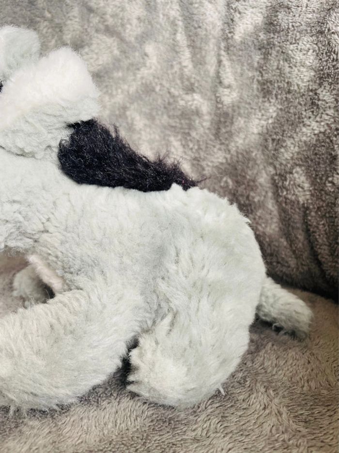Peluche vintage rare âne gris Ajena - photo numéro 3