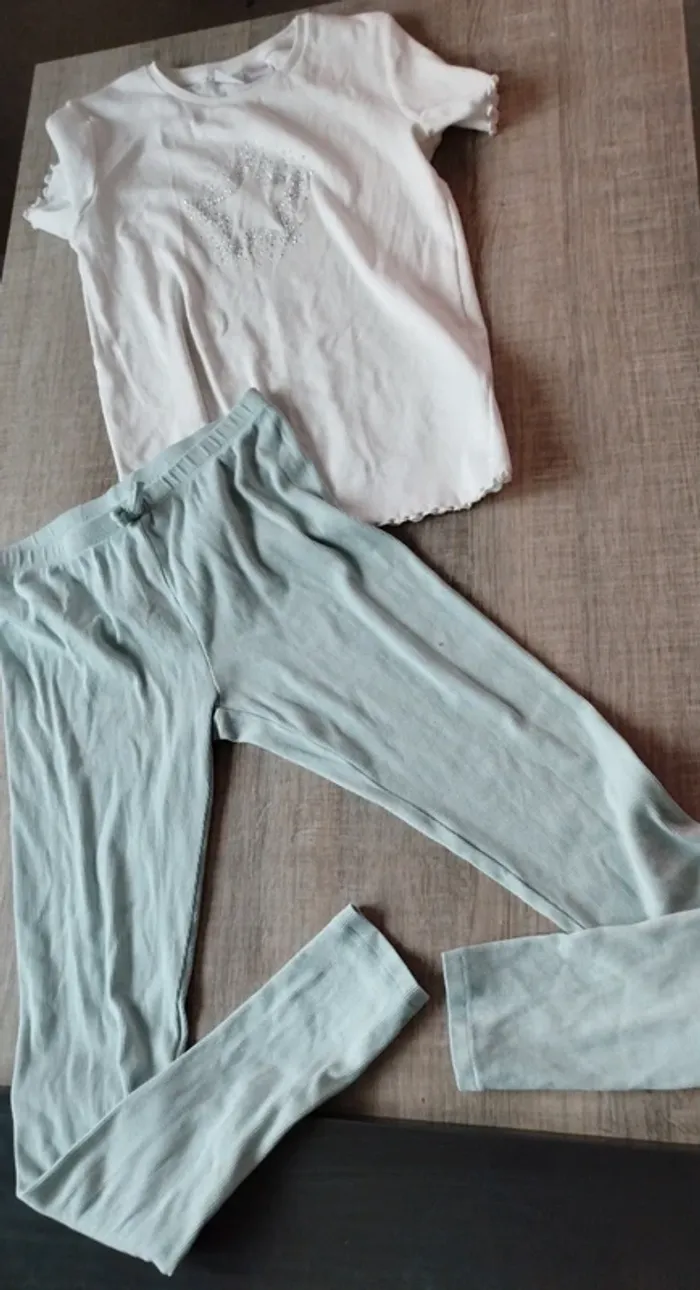 Pyjama côtelé Zara 12 ans