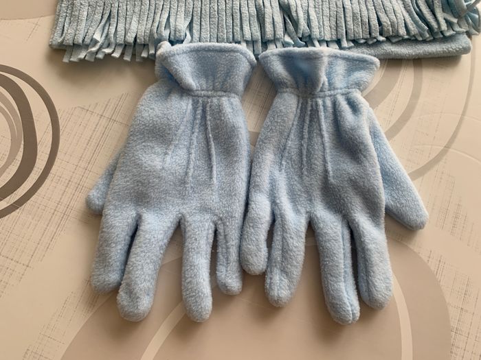 Gants bleu 10