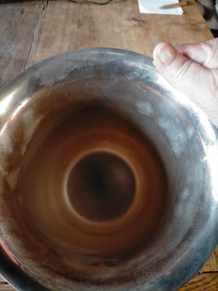 Ravissant rafraichissoir en métal argenté - photo numéro 5