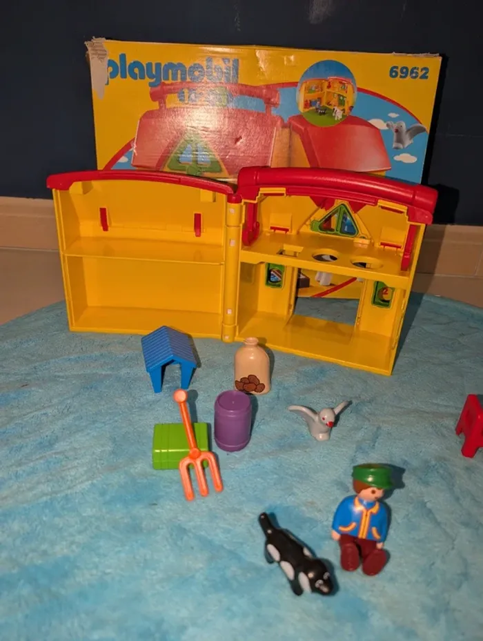 Playmobil 123 la ferme transportable - photo numéro 3