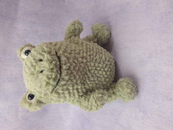 Peluche Jellycat neuve rare retired Flumpie frog grenouille FLUM3F NWT - photo numéro 8