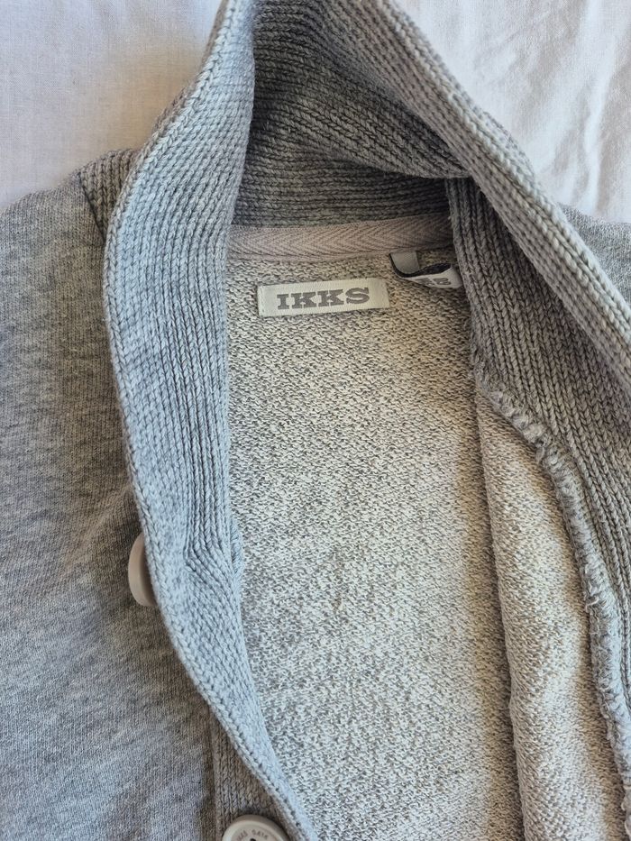 Gilet bébé garçon à rayures IKKS – 6 mois - photo numéro 2