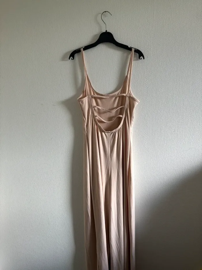 Combinaison fluide - beige - photo numéro 3