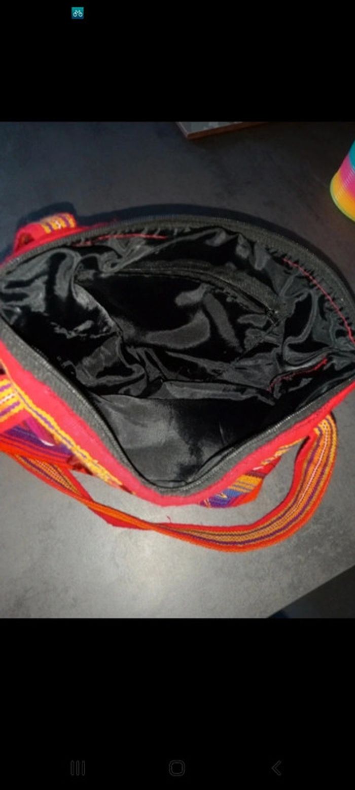 Sac ethnique. Coton. - photo numéro 3