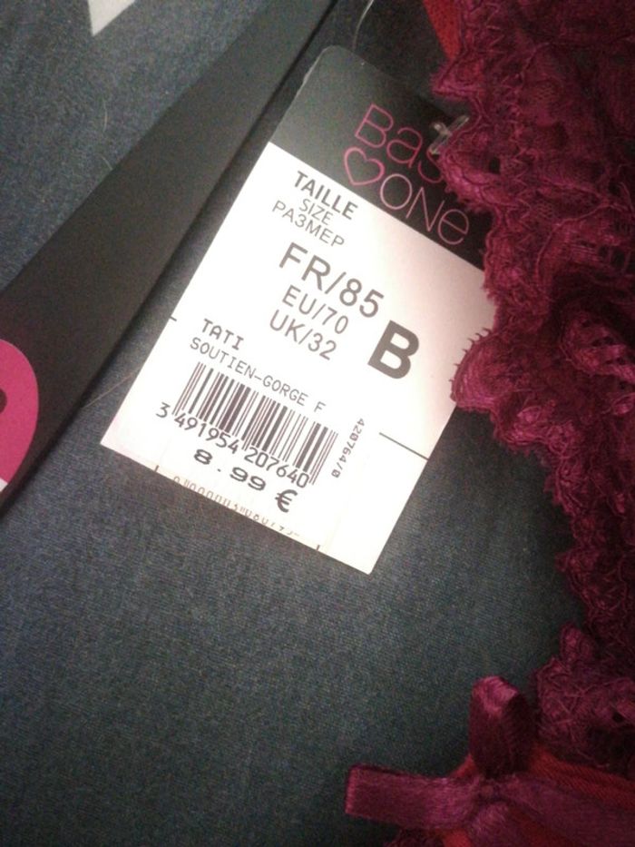 Soutien gorge 85B - photo numéro 3