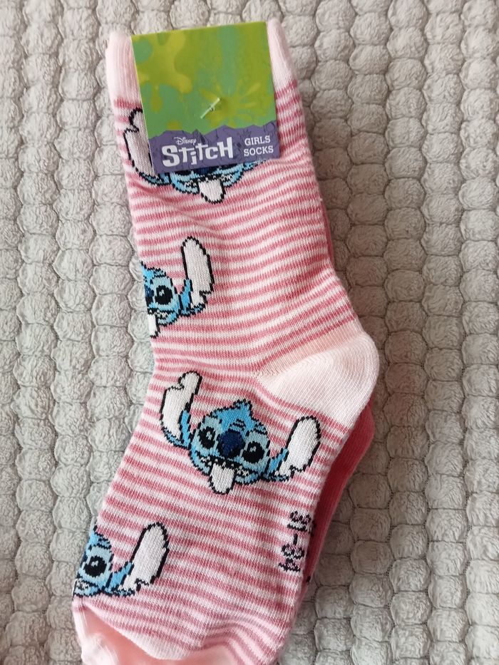 4 paires de chaussettes Stitch 31 34 - photo numéro 3