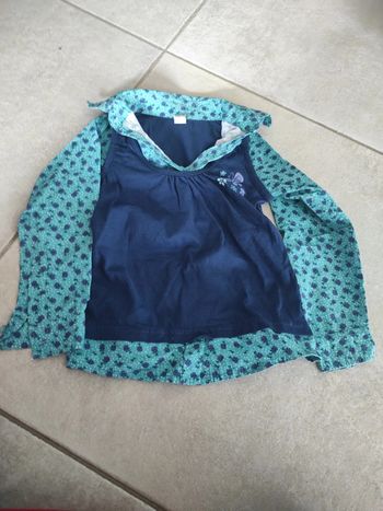 Chemisier tunique taille 5-6 ans zeeman