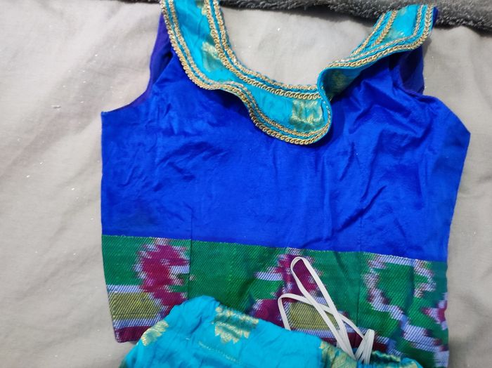 Tenue de cérémonie indienne fille 9-12 mois - photo numéro 3