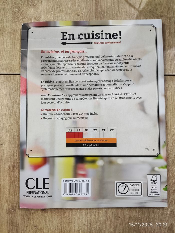 Livre d'apprentissage de langue française - photo numéro 8