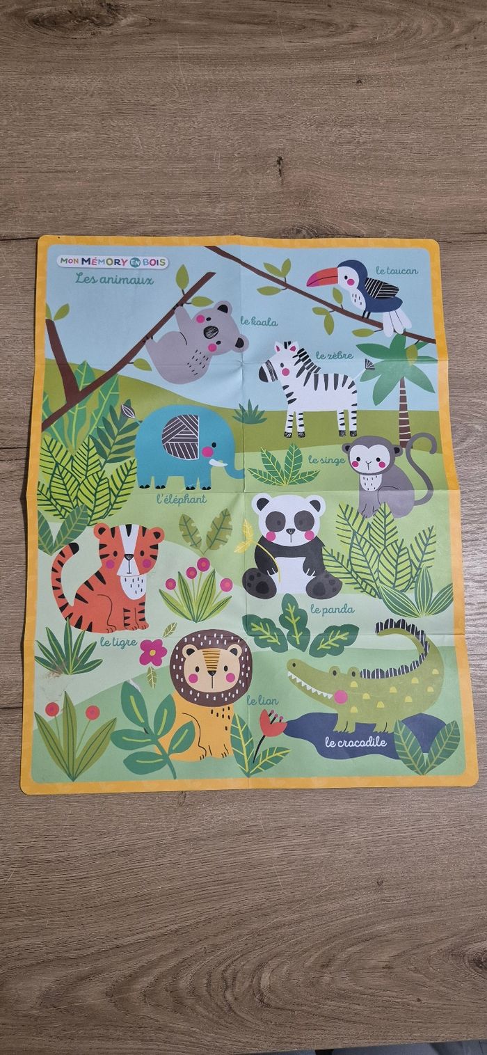 Mon memory en bois : Les animaux - photo numéro 3