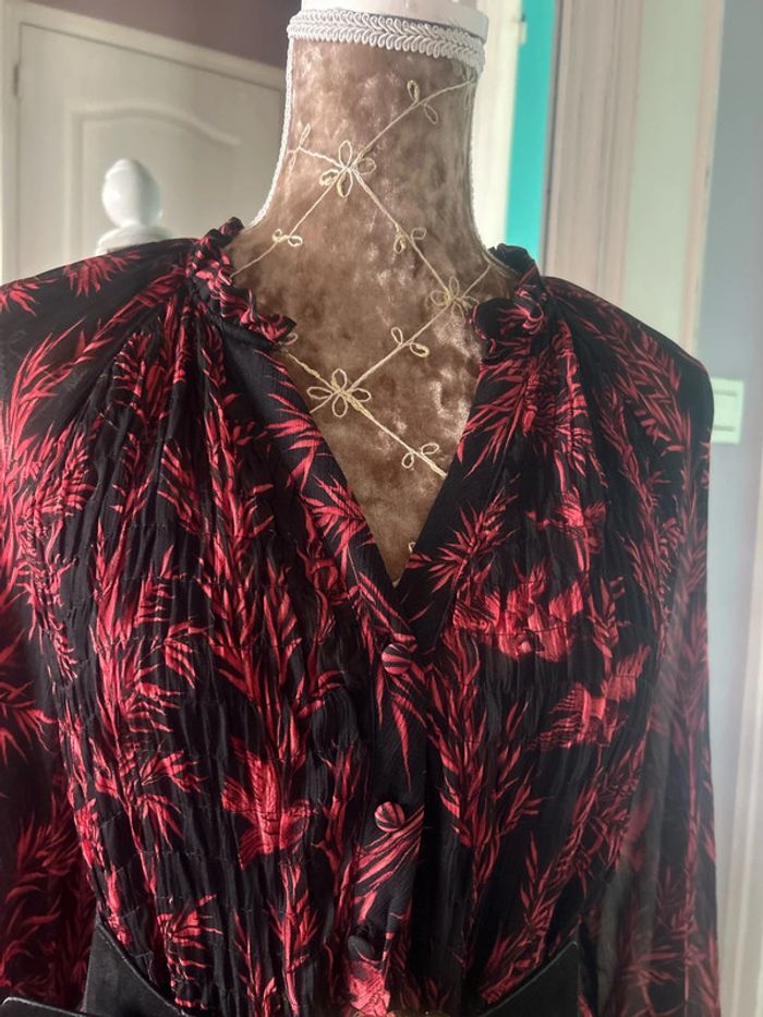 Robe longue Mango S à motifs - photo numéro 5