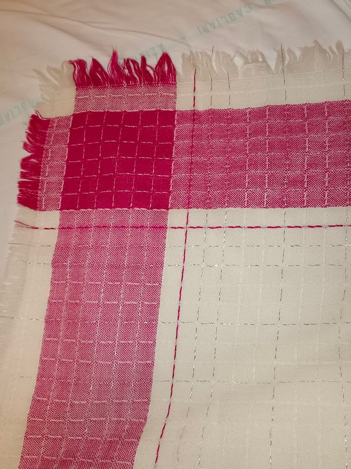 Foulard carré,pure laine, vintage URSS - photo numéro 2