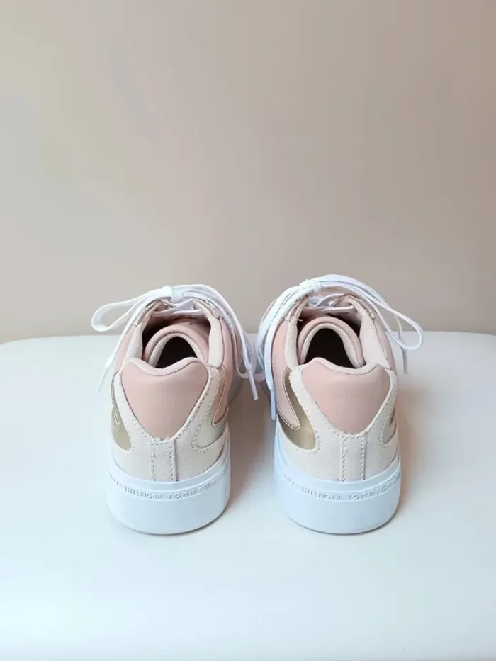 Leather court sneakers Tommy Hilfiger - photo numéro 6