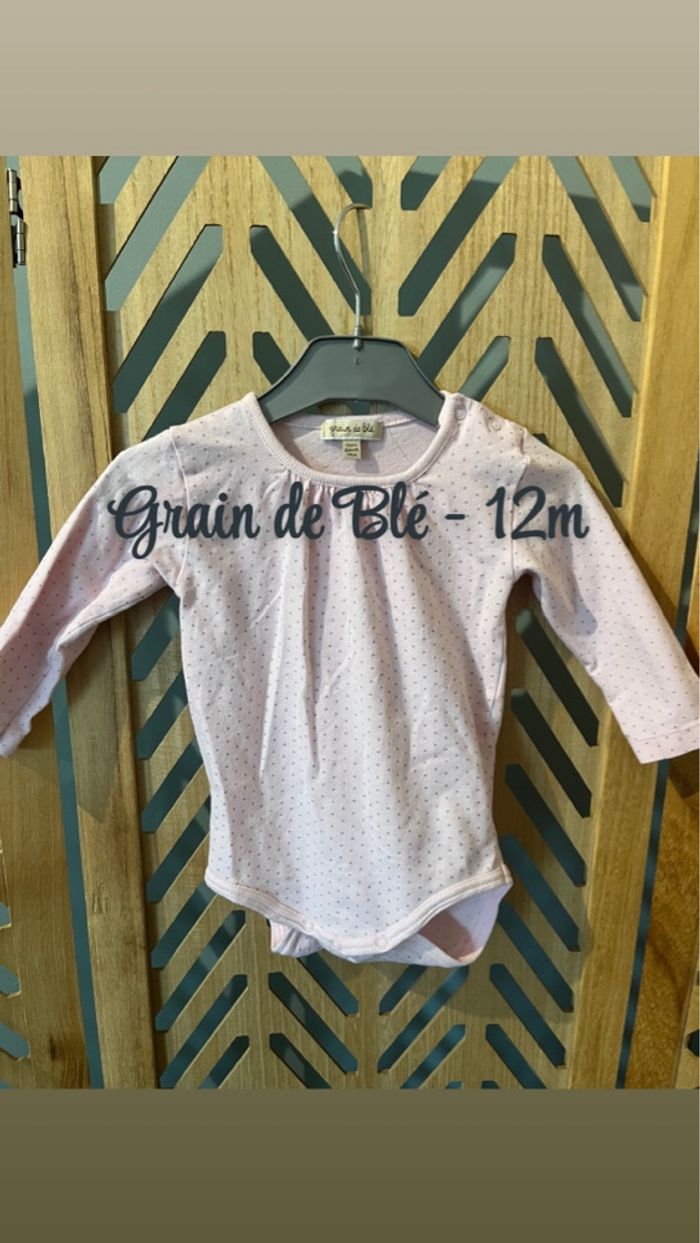 Body Grain de Blé 12m