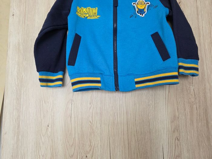 GILET GARÇON MINIONS MINIONS BLEU TURQUOISE /BLEU MARINE 3ANS MARQUE DESPICABLE ME MINIONS MADE - photo numéro 9