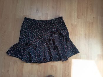 Jupe fleurie Camaïeu
