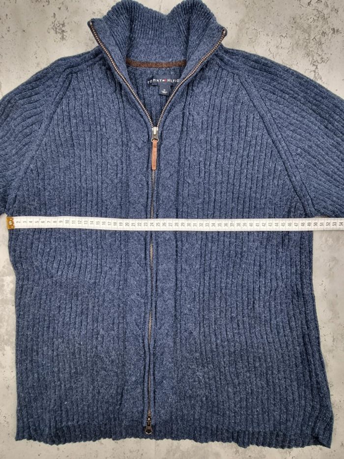 Veste zippée Tommy Hilfiger – Bleu – Taille M Hommes (mesures en photos) - photo numéro 10