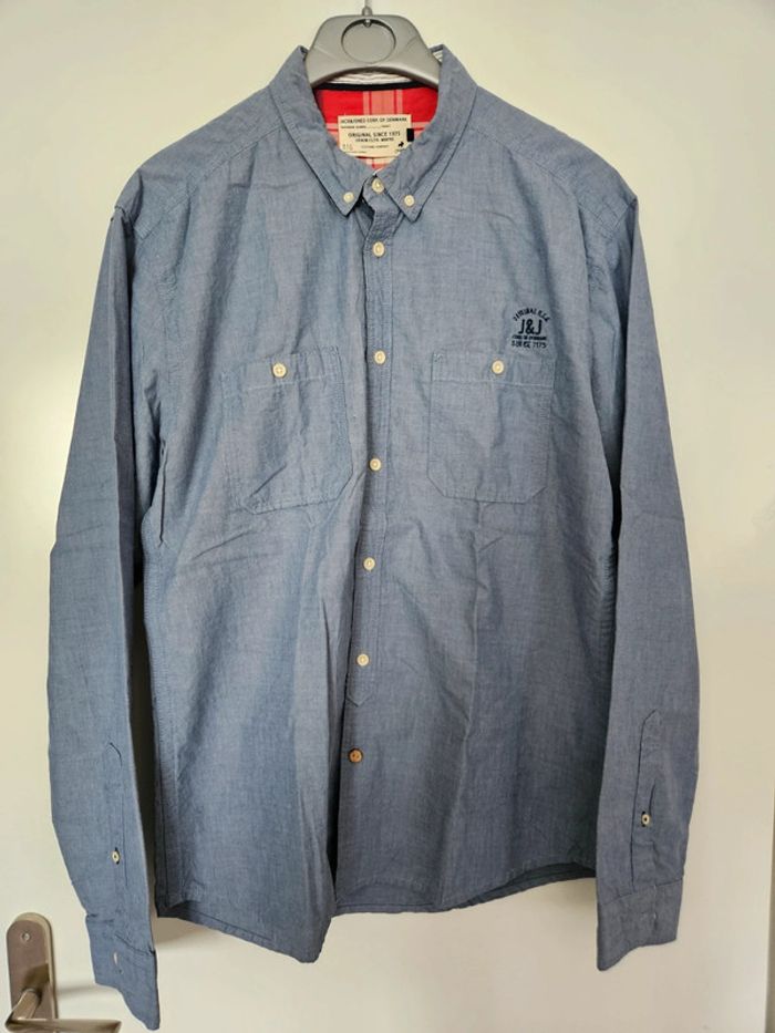 Chemise manches longues