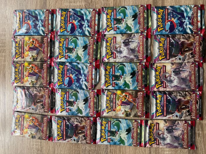 Lot X 20 boosters Évolution à Paldea - photo numéro 2